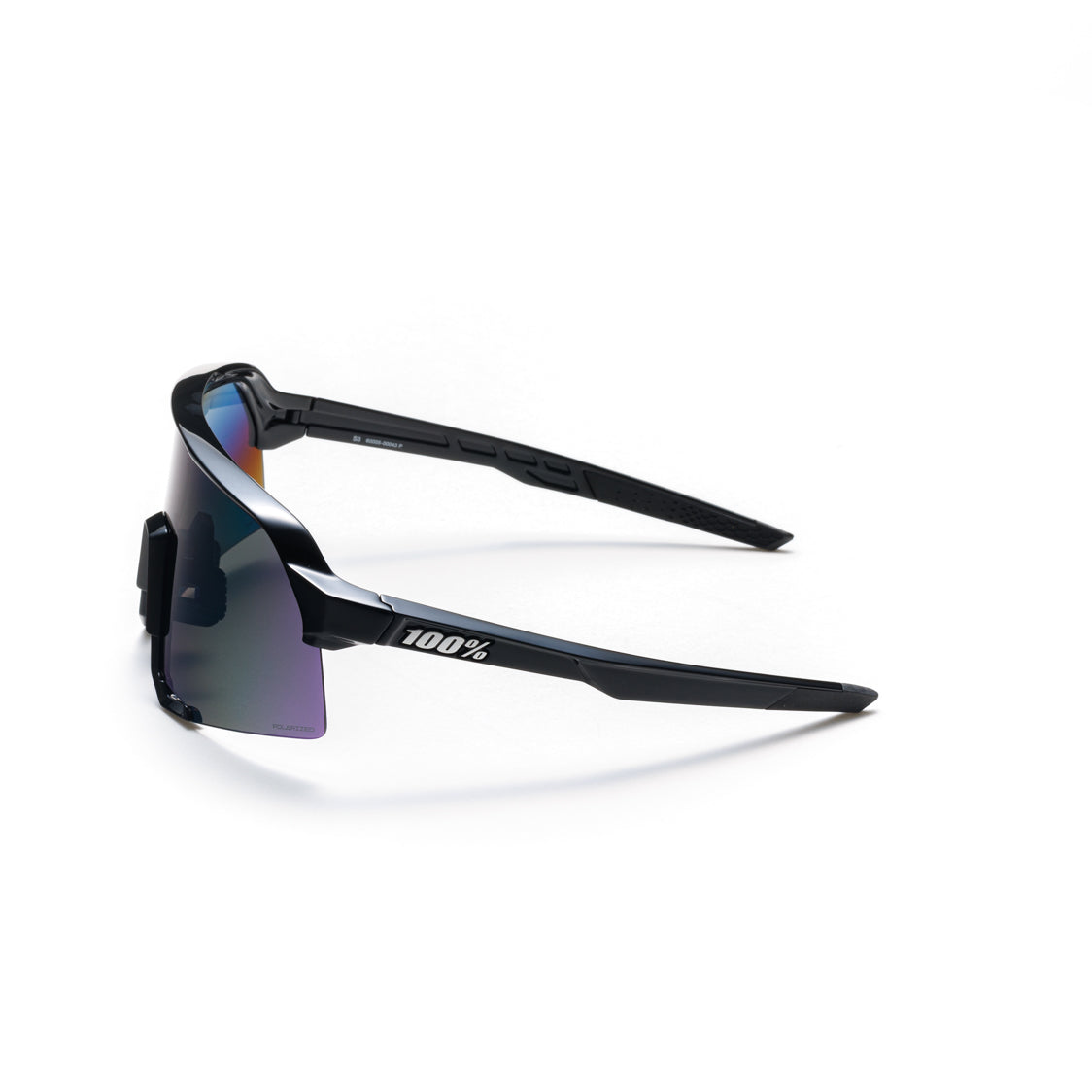 S3 - Polished Black HiPER Lavender Mirror Polarized Lens ｜100