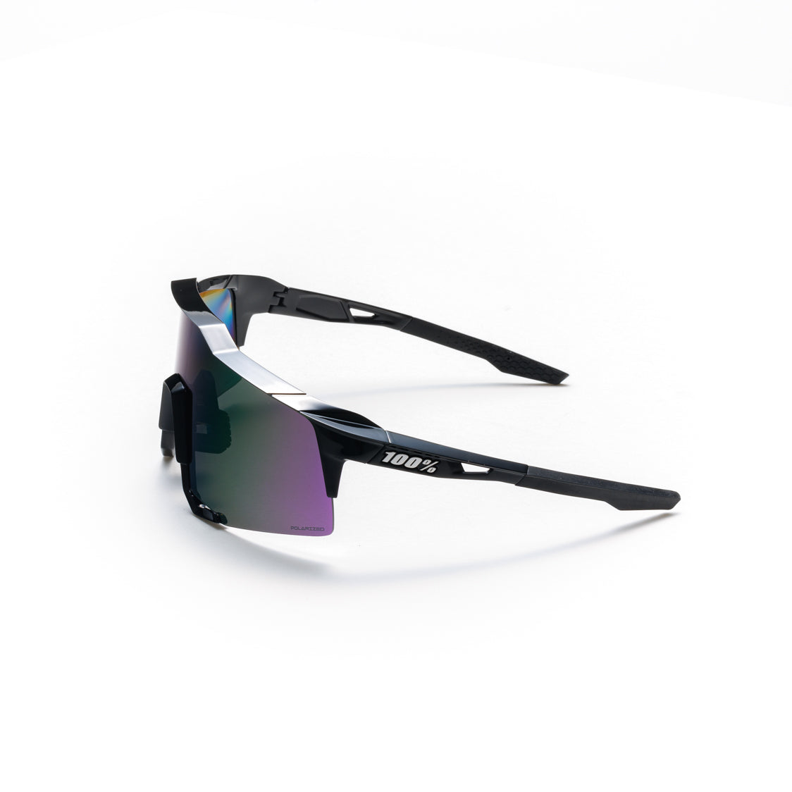 SPEEDCRAFT - Polished Black HiPER Lavender Mirror Polarized Lens