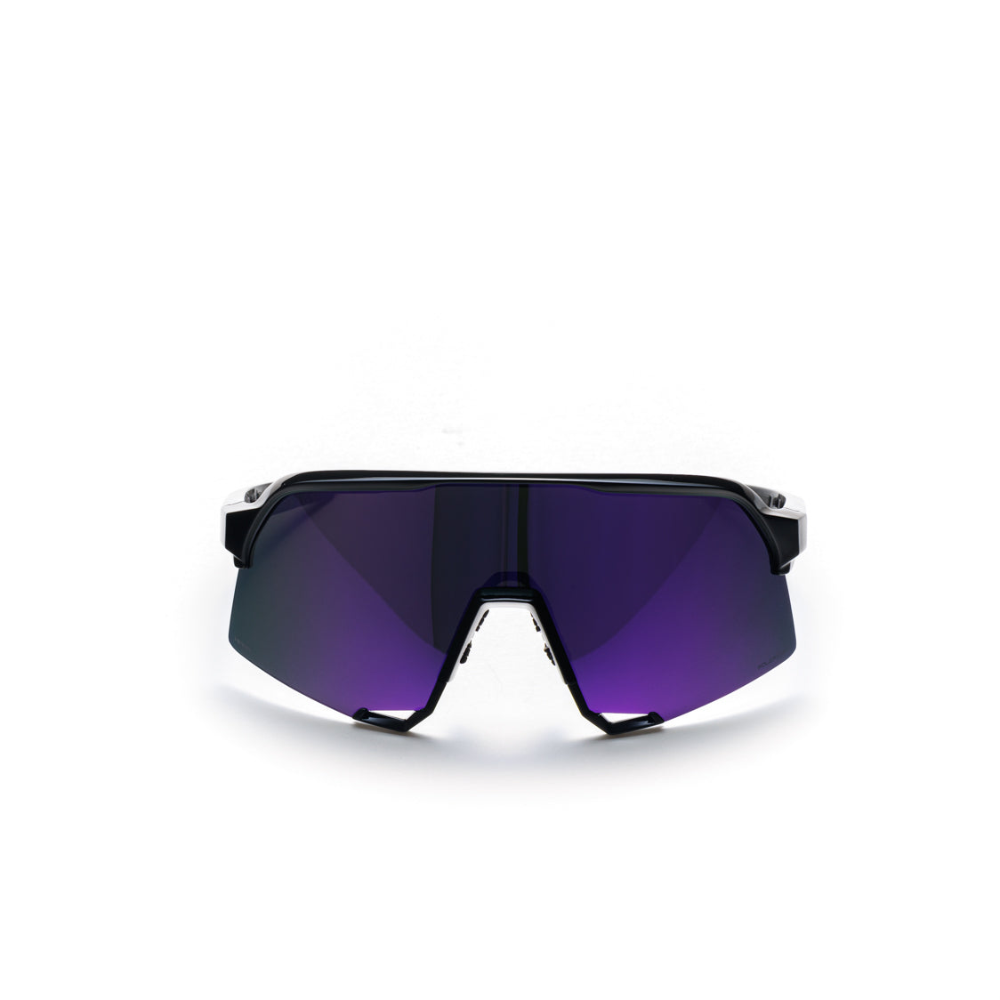 S3 - Polished Black HiPER Lavender Mirror Polarized Lens ｜100