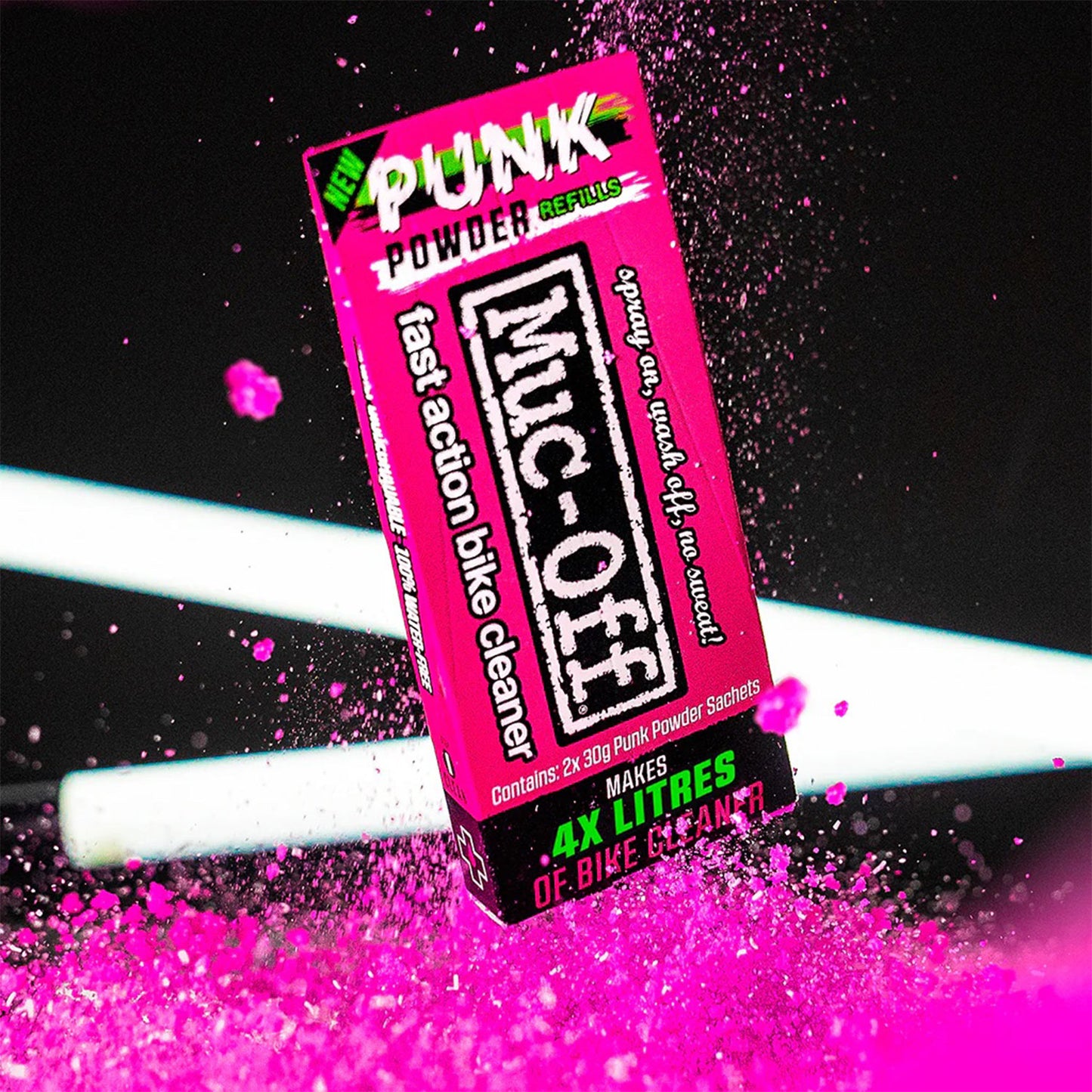 PUNK POWDER BIKE CLEANER 1L×4本分 詰め替え用 バイククリーナー