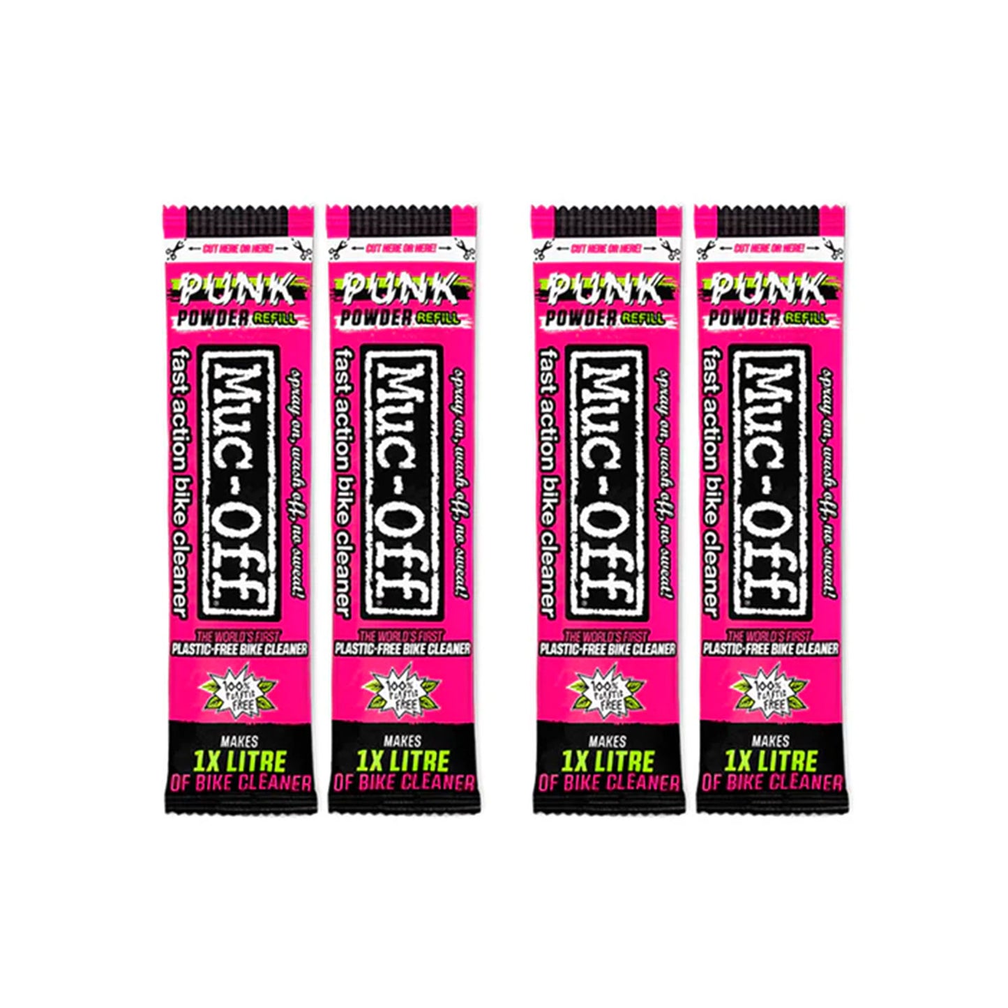 PUNK POWDER BIKE CLEANER 1L×4本分 詰め替え用 バイククリーナー