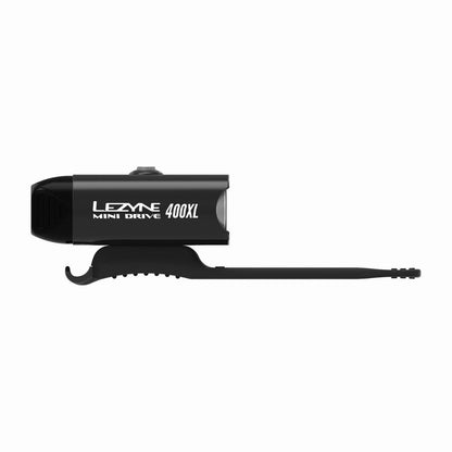 LEZYNE MINI DRIVE 400 自転車 ライト フロントライト 400ルーメン USB充電 ブラック