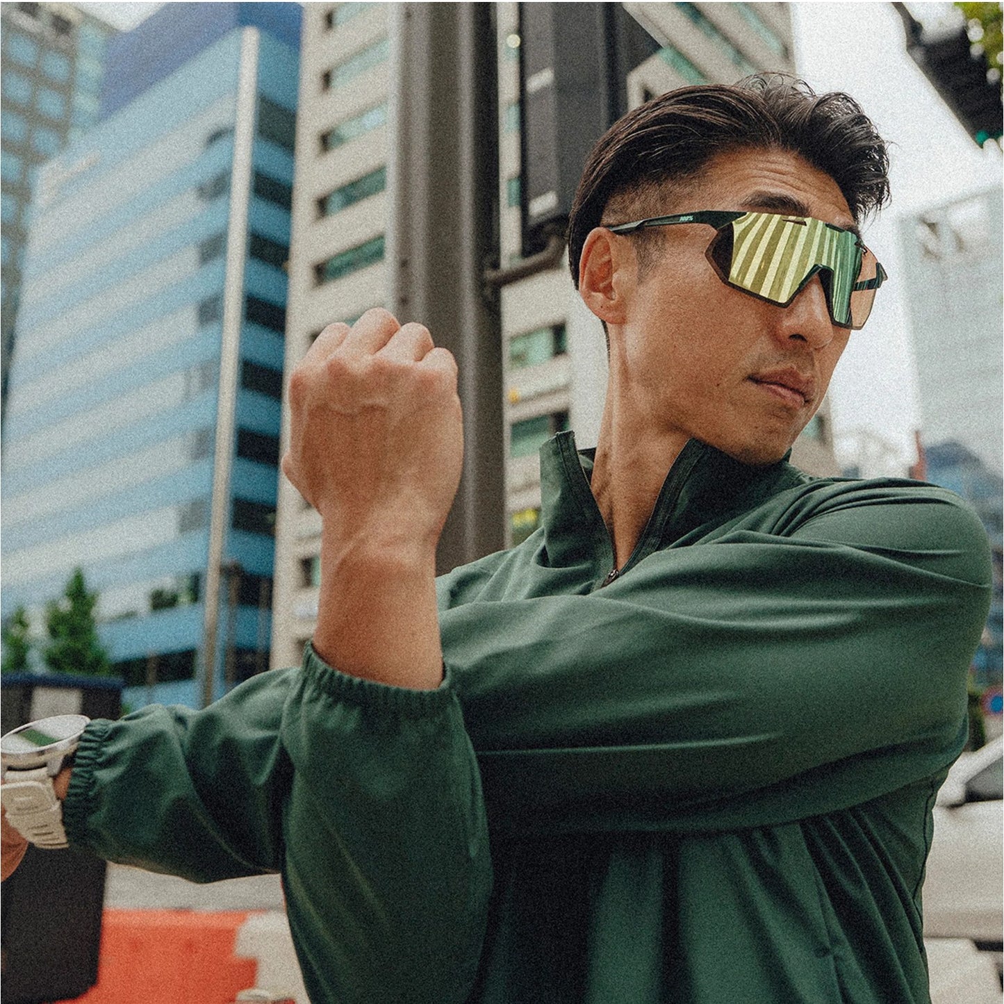 HYPERCRAFT SQ - Soft Tact Juniper HiPER Mint Mirror Lens