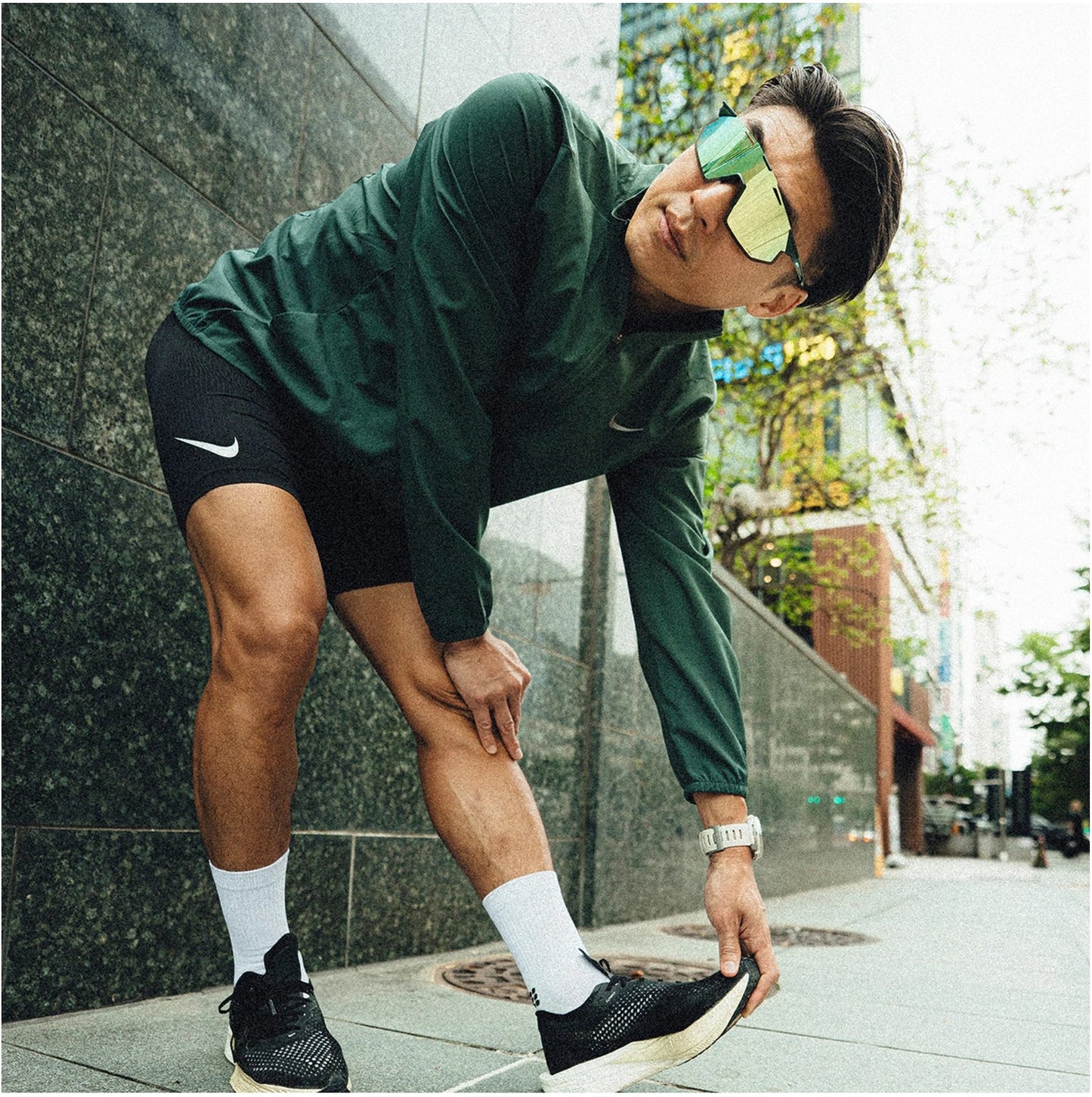 HYPERCRAFT SQ - Soft Tact Juniper HiPER Mint Mirror Lens