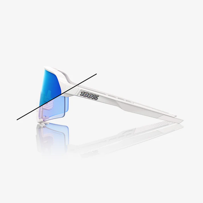 S3 - Bastille LE Pearl White Glitter / Blue Mirror Photochromic Lens