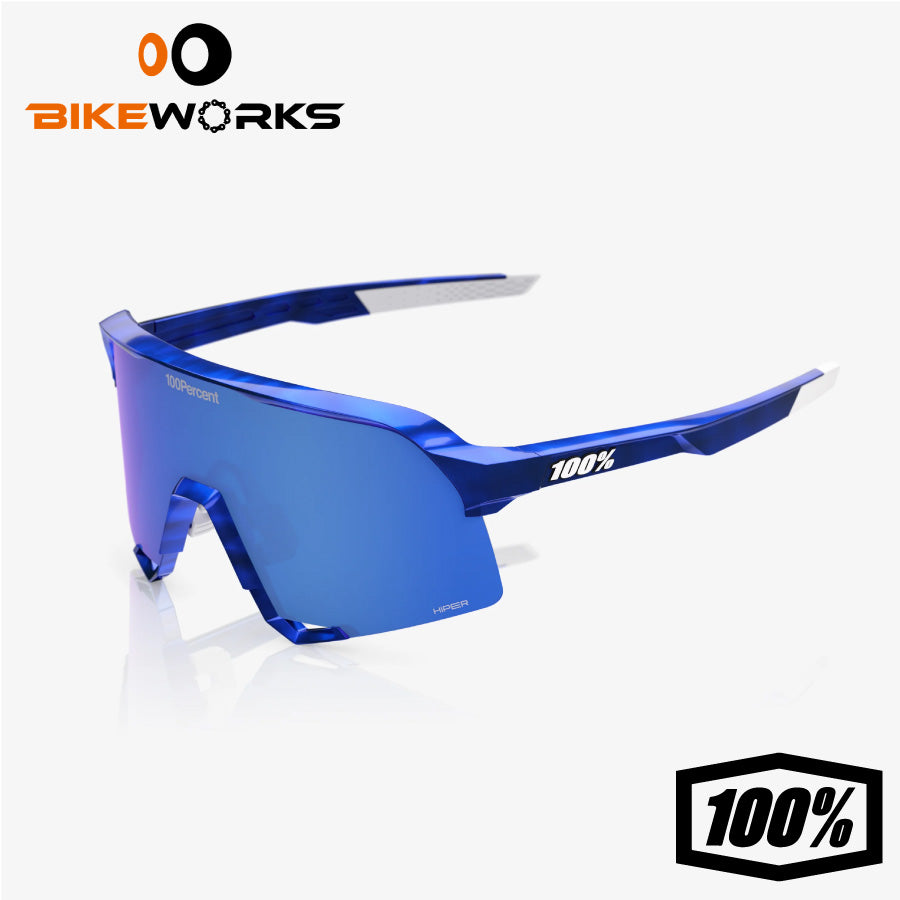 S3 RBH Gloss Blue Holographic - HiPER Royal Blue Mirror Lens