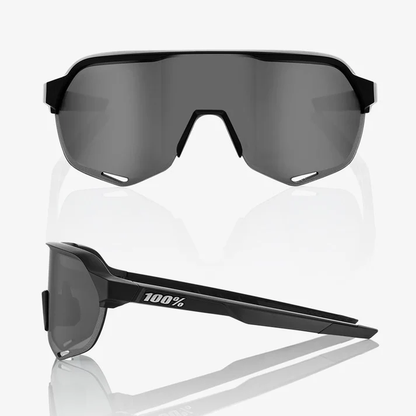 S2 - Soft Tact Black & Smoke  Lens