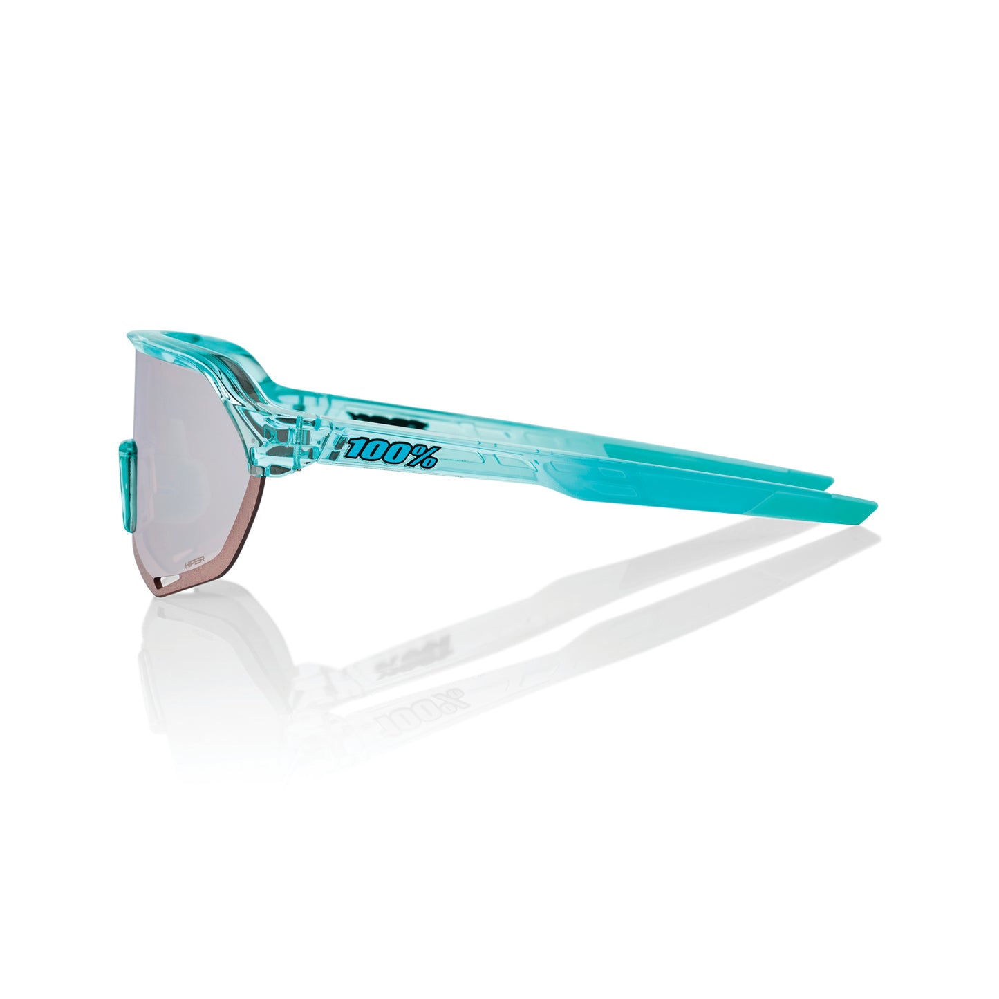 S2 - Polished Translucent Mint / HiPER Silver Mirror Lens