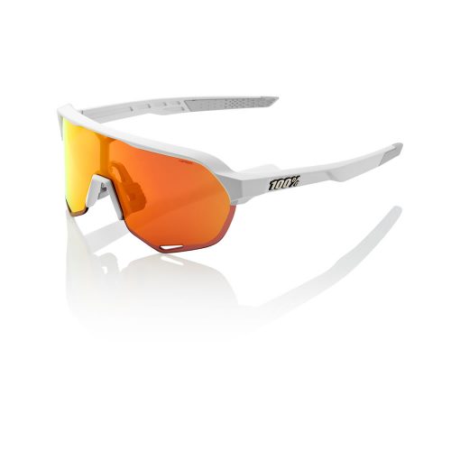 S2 - Soft Tact Off White / HiPER Red Multilayer Mirror Lens