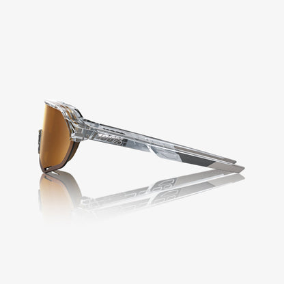 S2 - Translucent Grey - Soft Gold Mirror Lens