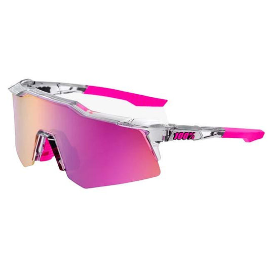 SPEEDCRAFT XS - Polished Translucent Grey / Purple Multilayer Mirror Lens