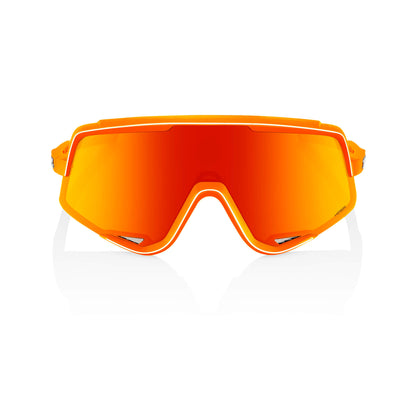 GLENDALE - Soft Tact Neon Orange / HiPER Red Multilayer Mirror Lens