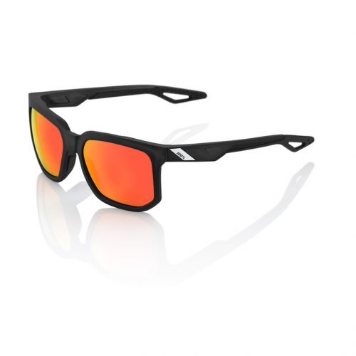 CENTRIC - Soft Tact Crystal Black / HiPER Red Multilayer Mirror Lens