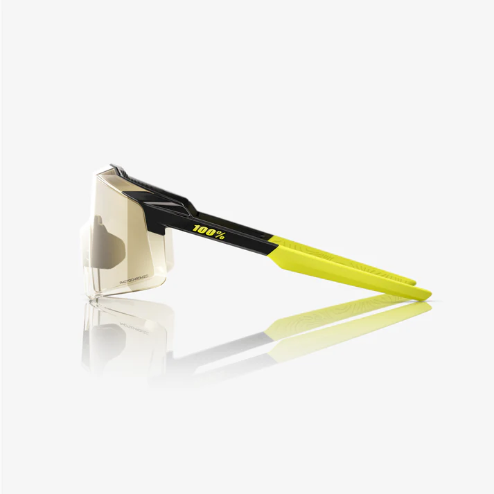 AEROCRAFT - Gloss Metallic Black / Gold Mirror Photochromic Lens