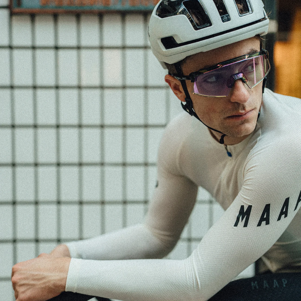 AEROCRAFT Gloss Black - Purple Mirror Photochromic Lens