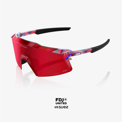 AEROCRAFT FDJ Gloss Translucent Red/Blue - HiPER Fire Red Mirror Lens