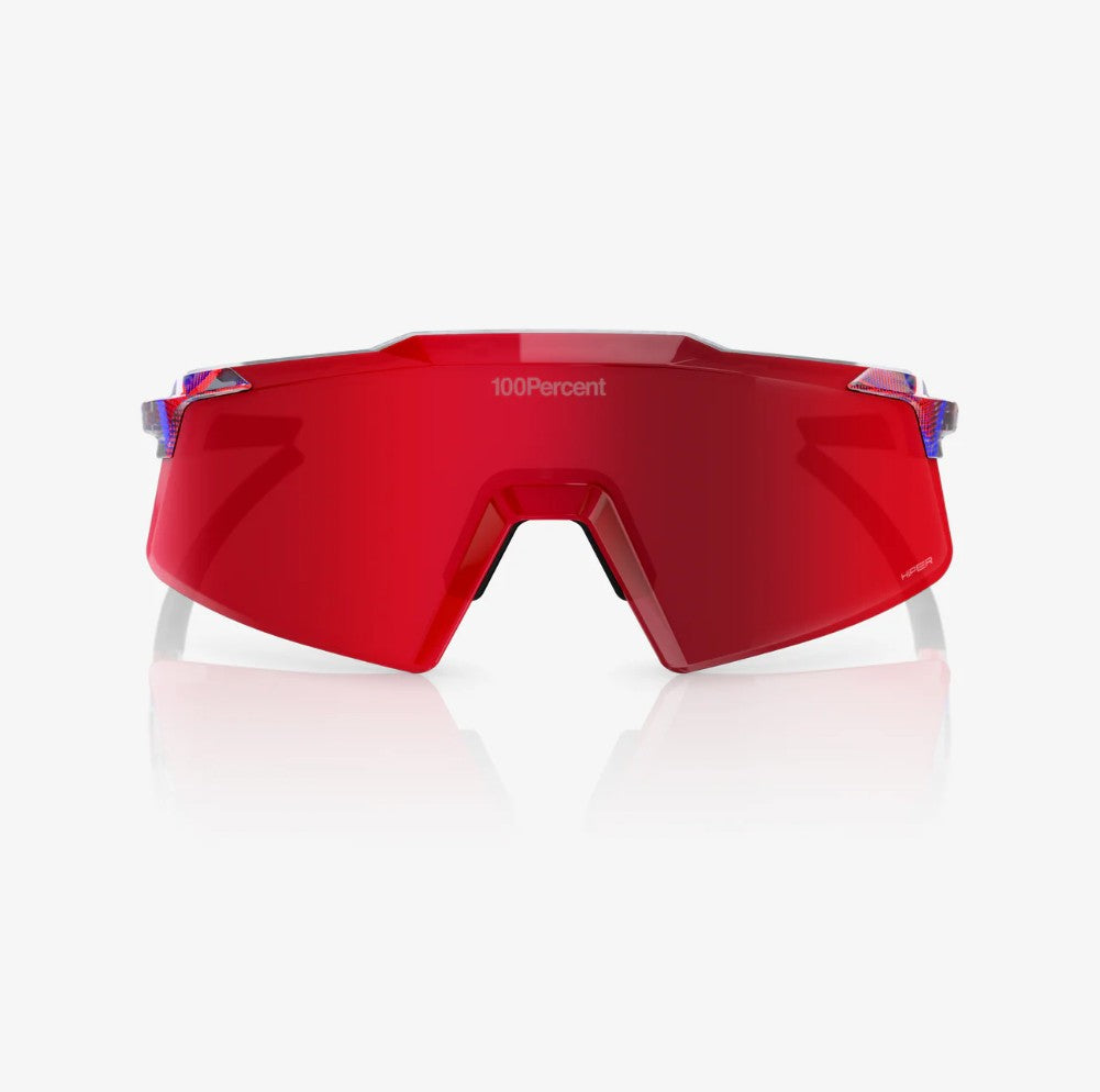AEROCRAFT FDJ Gloss Translucent Red/Blue - HiPER Fire Red Mirror Lens