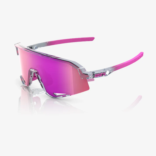 SLENDALE - Polished Trasclucent Grey / Puple Multilayer Mirror Lens