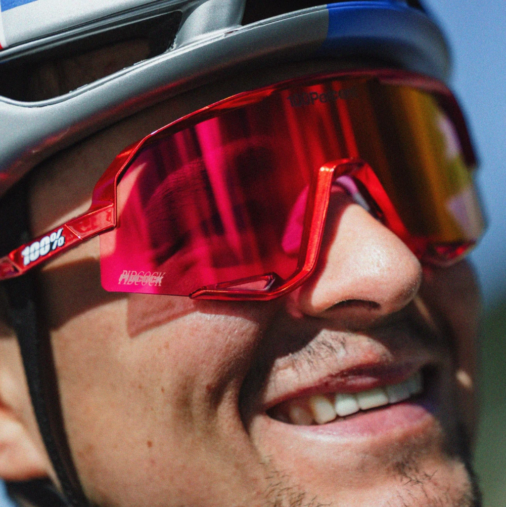 SLENDALE PIDCOCK LE Gloss Red Holographic - HiPER Fire Red Mirror Lens