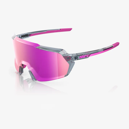 KORBIN - Polished Translucent Grey / Purple Mutilayer Mirror Lens
