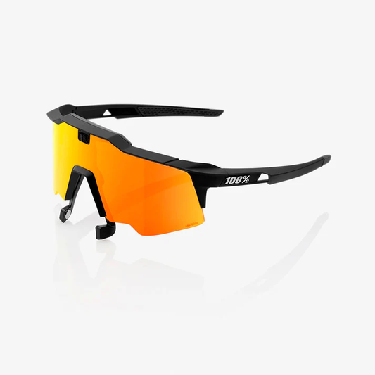 SPEEDCRAFT "AIR" - Soft Tack Black / HiPER Red Multilayer Mirror Lens