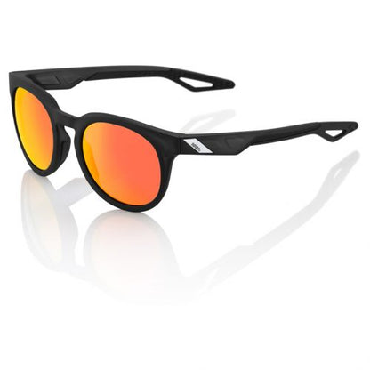 CAMPO - Matte Crystal Black / HiPER Red Multilayer Mirror Lens