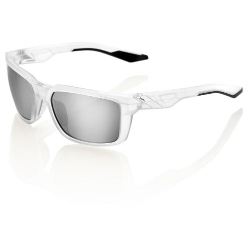 DAZE - Matte Translucent Crystal Clear / HiPER Silver Mirror Lens