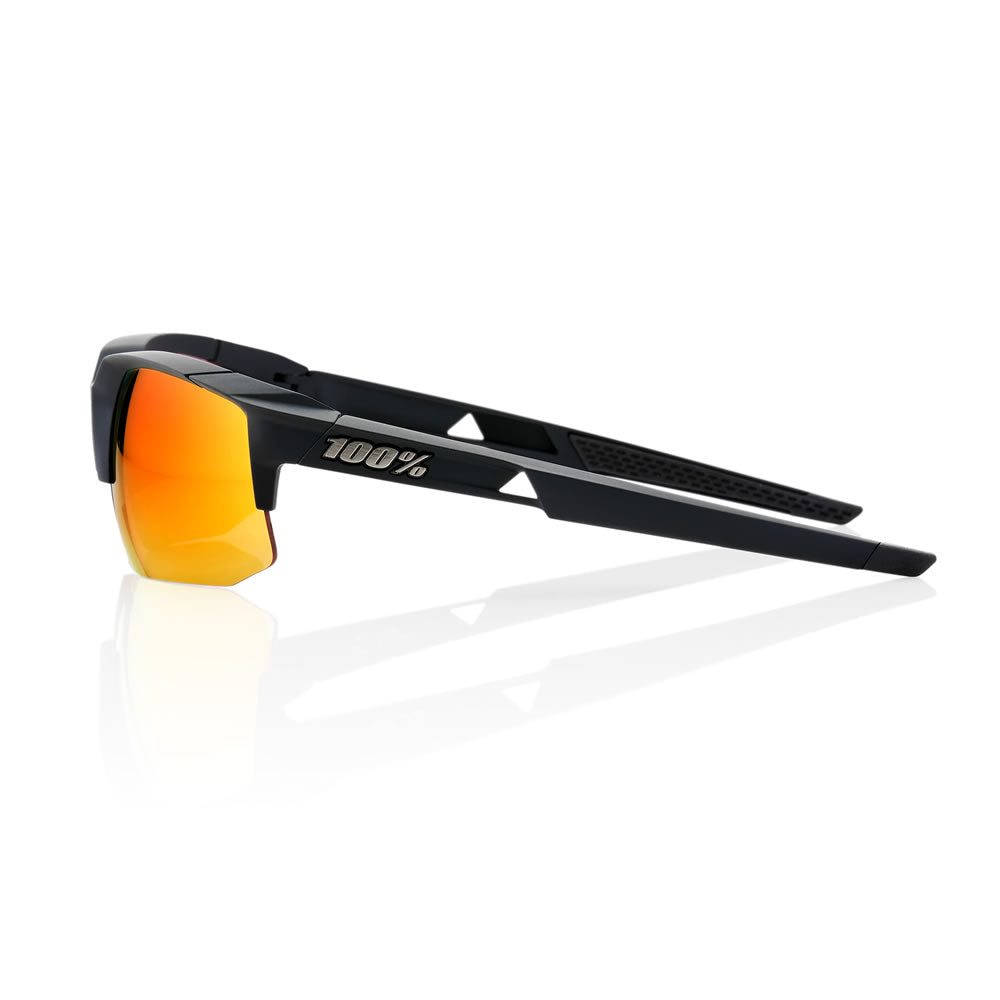 SPEEDCOUPE - Soft Tact Black / HIPER Red Multilayer Mirror Lens