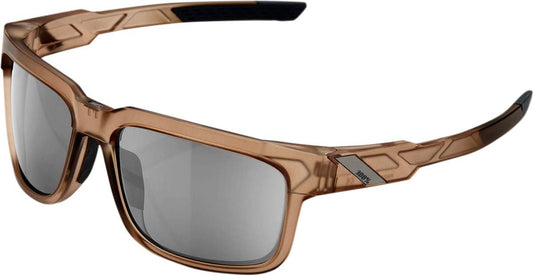 TYPE S - Matte Translucent Crystal Sepia / HiPER Silver Mirror Lens