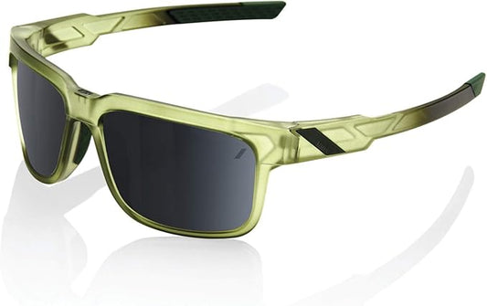 TYPE S - Matte Translucent Olive Slate / Black Mirror Lens