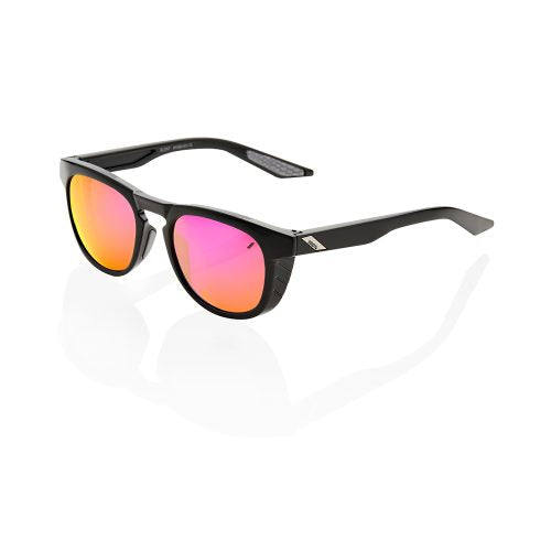 SLENT - Polished Black / Purple Multilayer Mirror Lens