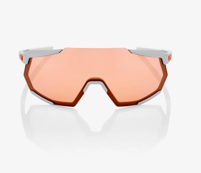 RACETRAP - Soft Tact Stone Grey / HiPER Coral Lens