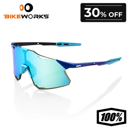 HYPERCRAFT  - Matte Metallic Into the Fade & Blue Topaz Mulitayer Mirror Lens