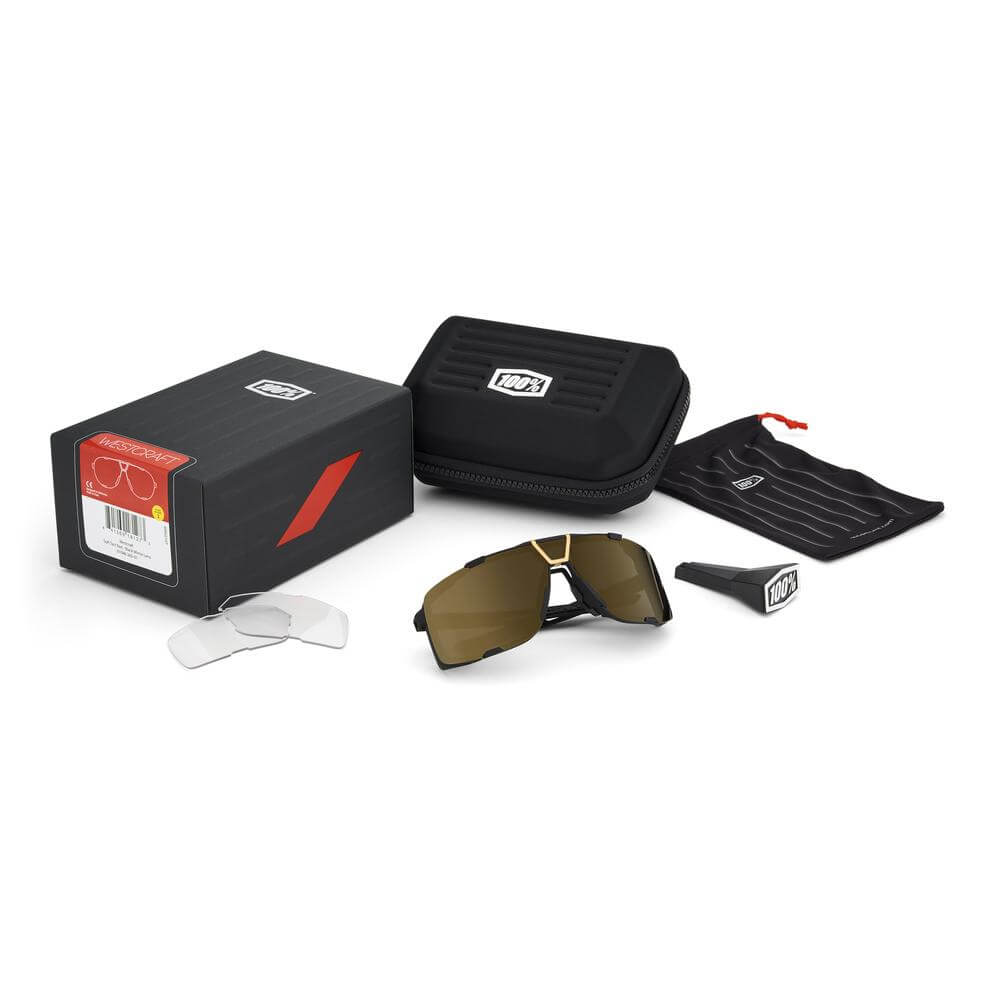 EASTCRAFT - Soft Tact Black / Soft Gold Mirror Lens