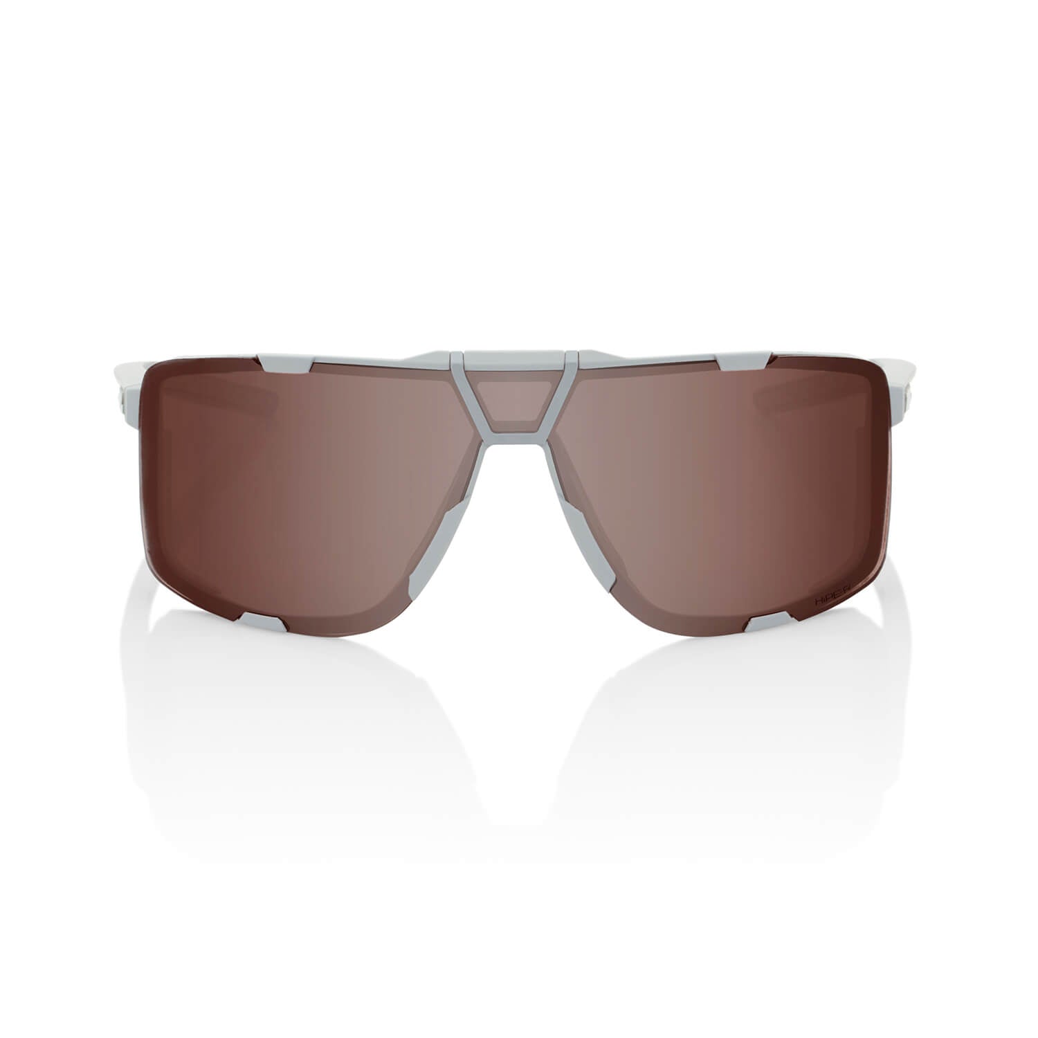 EASTCRAFT - Soft Tact Cool Grey / HiPER Crimson Silver Mirror Lens