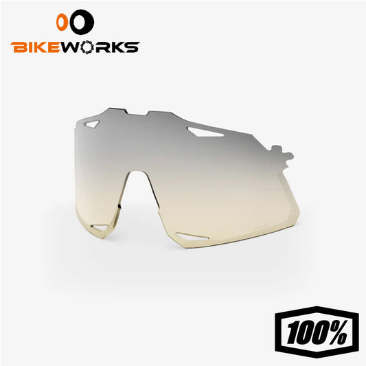 HYPERCRAFT REPLACEMENT LENS - Low-Light Yellow Silver Mirror