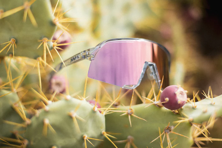 S3 - Polished Translucent Grey / Rose Gold Mirror Photochromic Lens