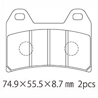 A61-006YN (F) ブレーキパッド (純正品番：8113720)
