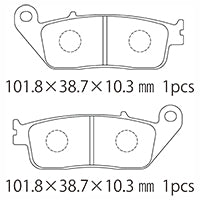 A61-009HN (F) ブレーキパッド (代表純正品番：06435-MT3-405)