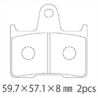 A61-009KN (R) ブレーキパッド (代表純正品番：43082-0055)