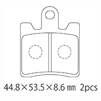 A61-009SN (F) ブレーキパッド (純正品番：3P6-W0045-00)