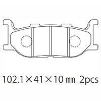 A61-010YN (F) ブレーキパッド (純正品番：3LP-W0045-00)