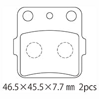 A61-018HN (F) ブレーキパッド (純正品番：06435-HP5-601)