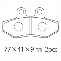 A61-018YN (F) ブレーキパッド (純正品番：4P9-W0045-00)