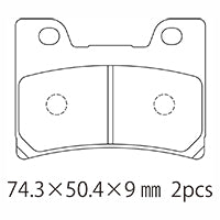 A61-021YN (F) ブレーキパッド (代表純正品番：3GM-W0045-00)