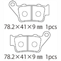 A61-026YN (R) ブレーキパッド (代表純正品番：2JS-W0046-00)
