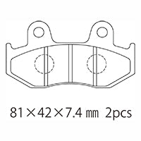 A61-027HN (F) ブレーキパッド (純正品番：06455-KPM-405)