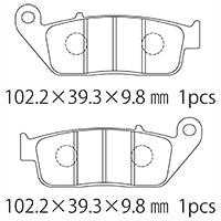 A61-037HN (F) ブレーキパッド (代表純正品番：06455-K33-D51)