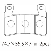 A61-040HN (F) ブレーキパッド (代表純正品番：06455-MBW-006)