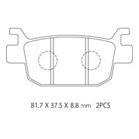 A61-044HN (R) ブレーキパッド (純正品番：06435-KSV-J03)